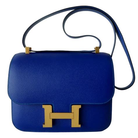 hermes constance wallet blue|Hermes constance bag price 2020.